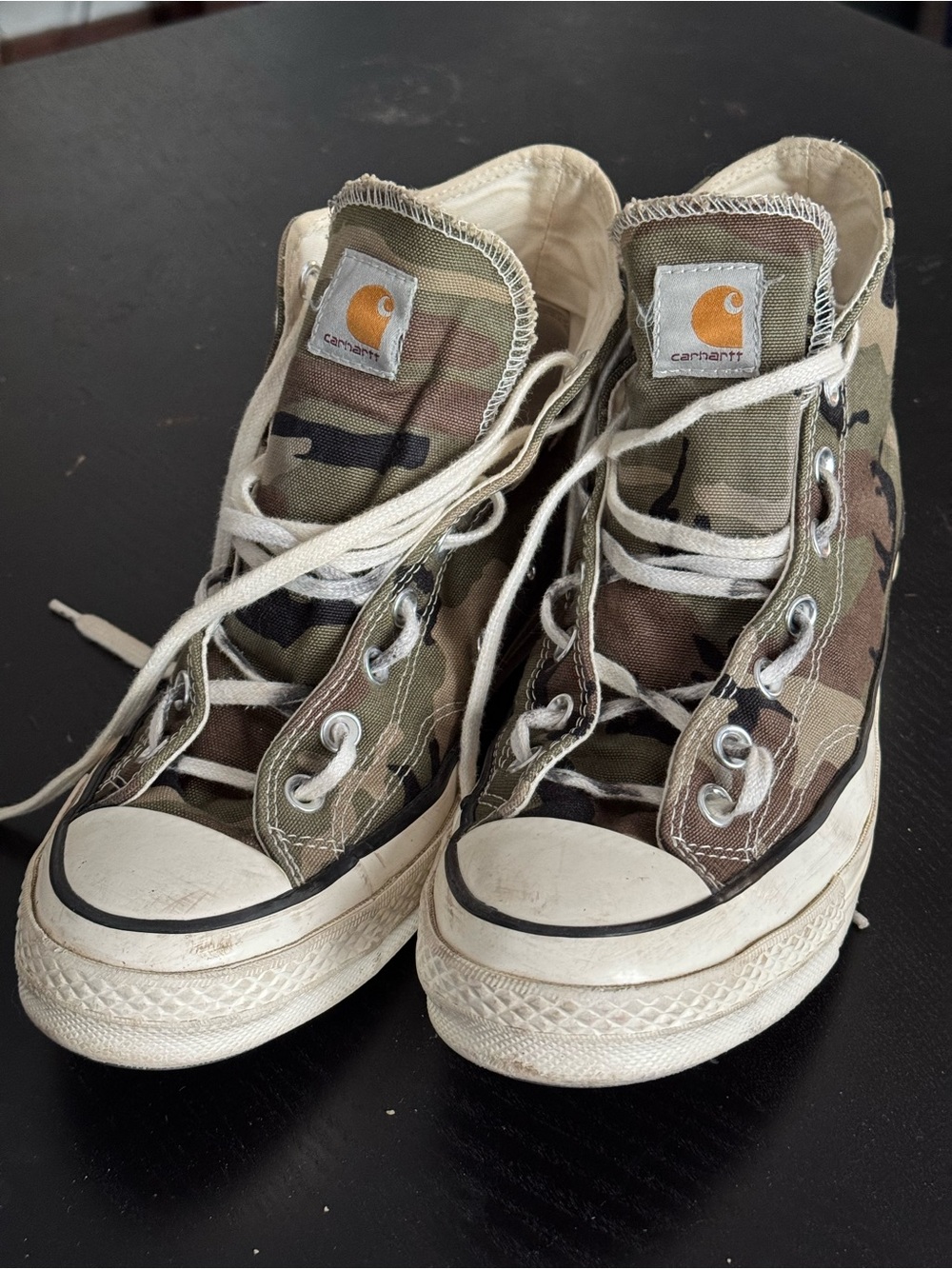 Converse Chuck Taylor All Star Carhartt WIP Camouflage High Top Sneakers 8.5 Men